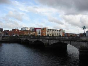 The Sarsfield Bridge in Limerick, Ireland